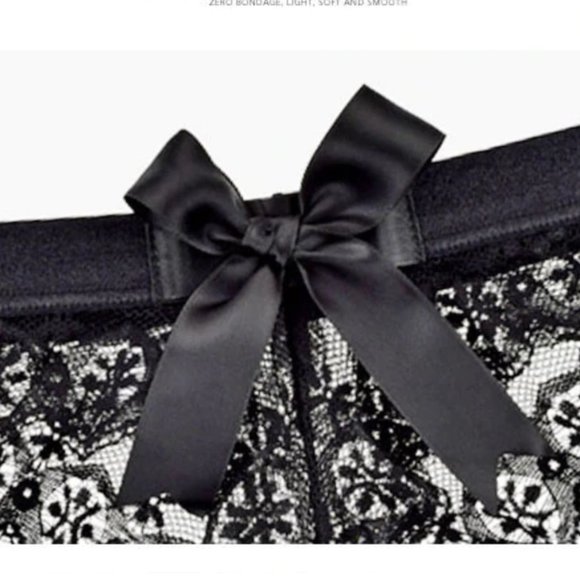 NEW Sexy Bow Back Thong Panties - Picture 10 of 14